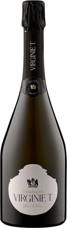 115,95 € Spedizione Gratuita | Spumante Bianco Virginie Taittinger Extra Brut Blanc de Noirs A.O.C. Champagne champagne Francia Pinot Nero, Nebbiolo 75 cl