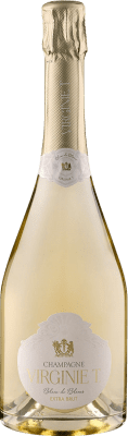 81,95 € Бесплатная доставка | Белое игристое Virginie Taittinger Blanc des Blancs Экстра-Брут A.O.C. Champagne Сицилия Франция Chardonnay бутылка 75 cl