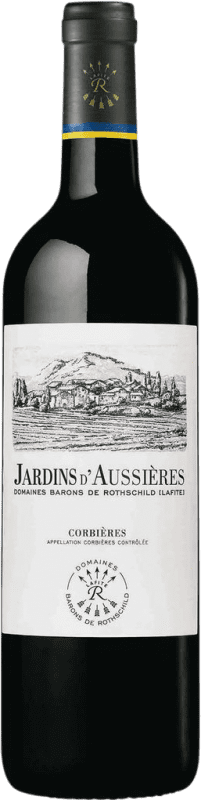 16,95 € Envoi gratuit | Vin rouge Barons de Rothschild Jardins A.O.C. Corbières France Syrah, Grenache, Mourvèdre Bouteille 75 cl