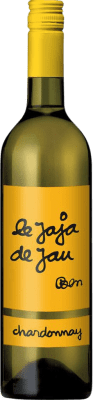 7,95 € Envio grátis | Vinho branco Château de Jau Le JaJa França Chardonnay Garrafa 75 cl