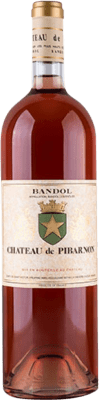 85,95 € Kostenloser Versand | Rosé-Wein Château de Pibarnon Rosé A.O.C. Côtes de Provence Provence Frankreich Monastrell, Mourvèdre, Cinsault Magnum-Flasche 1,5 L