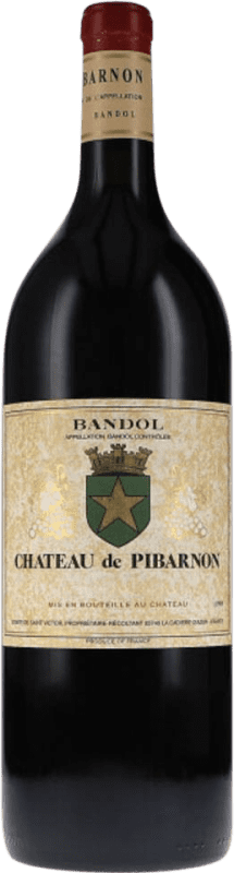 138,95 € Envio grátis | Vinho tinto Château de Pibarnon Rouge A.O.C. Côtes de Provence Provença França Monastrell, Mourvèdre, Cinsault Garrafa Magnum 1,5 L