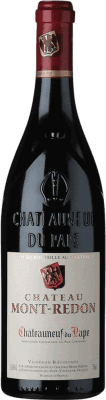24,95 € Envío gratis | Vino tinto Château Mont-Redon Rouge A.O.C. Châteauneuf-du-Pape Rhône Francia Garnacha, Nebbiolo, Mourvèdre, Cinsault, Counoise Media Botella 37 cl