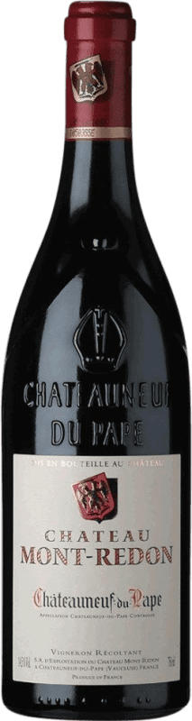 24,95 € 送料無料 | 赤ワイン Château Mont-Redon Rouge A.O.C. Châteauneuf-du-Pape ローヌ フランス Grenache, Nebbiolo, Mourvèdre, Cinsault, Counoise ハーフボトル 37 cl