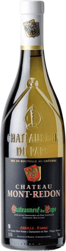 58,95 € 送料無料 | 白ワイン Château Mont-Redon A.O.C. Châteauneuf-du-Pape ローヌ フランス Garnacha — グルナッシュ, Picapoll — ピカポル, Bourboulenc — ブルブランク, Clairette — クレレット ボトル 75 cl