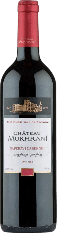 28,95 € 免费送货 | 红酒 Château Mukhrani Kartli 格鲁吉亚 Cabernet Sauvignon, Saperavi 瓶子 75 cl