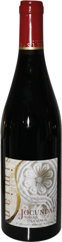 19,95 € Free Shipping | Red wine Château Simian Jean Pierre Serguier Jocundaz Massif d'Uchau A.O.C. Côtes du Rhône Villages Rhône France Grenache, Nebbiolo Bottle 75 cl