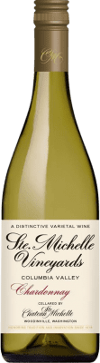 15,95 € Spedizione Gratuita | Vino bianco Château Ste. Michelle Retro Washington stati Uniti Chardonnay Bottiglia 75 cl
