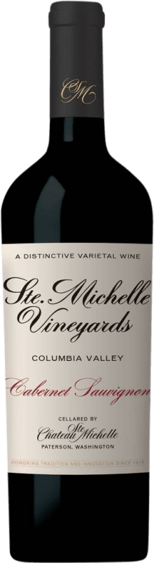 13,95 € Envio grátis | Vinho Tinto Château Ste. Michelle Retro I.G. Columbia Valley Washington Estados Unidos Merlot 75 cl