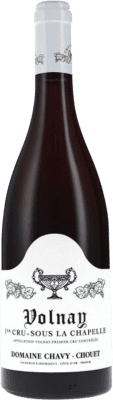 126,95 € Envio grátis | Vinho Tinto Chavy-Chouet Sous La Chapelle 1er Premier Cru A.O.C. Volnay Borgonha França Pinot Noir 75 cl
