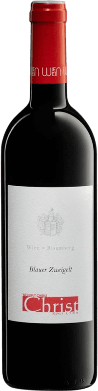 16,95 € Free Shipping | Red wine Christ Blauer Bisamberg D.A.C. Wien Viena Austria Zweigelt Bottle 75 cl