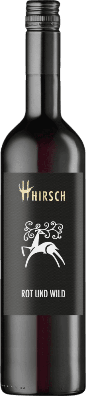 14,95 € Бесплатная доставка | Красное вино Christian Hirsch Rot und Wild I.G. Baden Baden-Württemberg Германия Merlot, Cabernet, Lemberger бутылка 75 cl