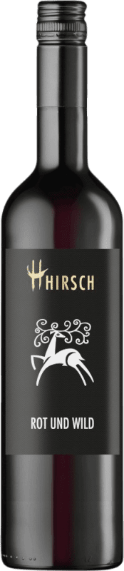 13,95 € Kostenloser Versand | Rotwein Christian Hirsch Rot und Wild I.G. Baden Baden-Württemberg Deutschland Merlot, Cabernet, Lemberger Flasche 75 cl