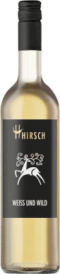 14,95 € Бесплатная доставка | Белое вино Christian Hirsch Weiß und Wild I.G. Baden Baden-Württemberg Германия Nebbiolo, Gewürztraminer, Pinot White, Rivaner бутылка 75 cl