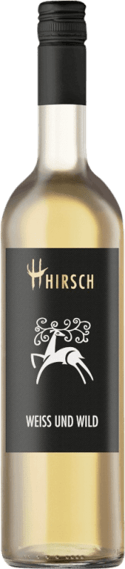 14,95 € Бесплатная доставка | Белое вино Christian Hirsch Weiß und Wild I.G. Baden Baden-Württemberg Германия Nebbiolo, Gewürztraminer, Pinot White, Rivaner бутылка 75 cl