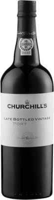 33,95 € 免费送货 | 强化酒 Churchill's Late Bottled Vintage I.G. Douro 杜罗 葡萄牙 Nebbiolo, Touriga Nacional, Tinta Roriz, Tinta Barroca 瓶子 75 cl