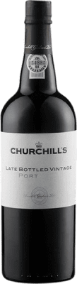 42,95 € Spedizione Gratuita | Vino Liquoroso Churchill's LBV Late Bottled Vintage I.G. Douro Douro Portogallo Nebbiolo, Touriga Nacional, Tinta Roriz, Tinta Barroca 75 cl