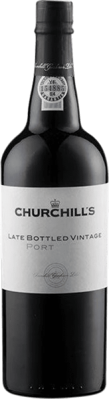 33,95 € 免费送货 | 强化酒 Churchill's Late Bottled Vintage I.G. Douro 杜罗 葡萄牙 Nebbiolo, Touriga Nacional, Tinta Roriz, Tinta Barroca 瓶子 75 cl