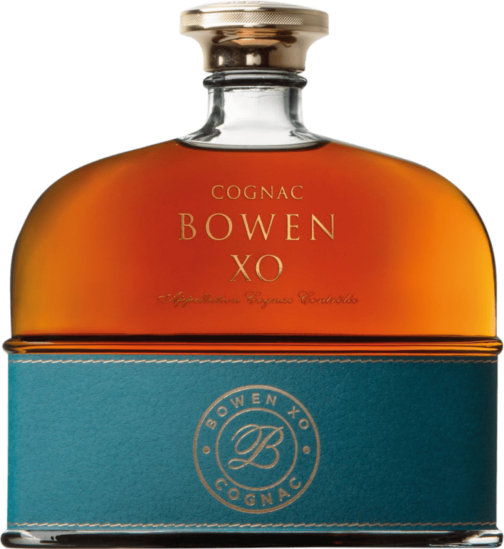 137,95 € 免费送货 | 科涅克白兰地 Bowen XO 法国 Follec White, Ugni Blanco, Colombard 20 岁 瓶子 70 cl