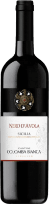 13,95 € 免费送货 | 红酒 Colomba Bianca D.O.C. Sicilia 西西里岛 意大利 Nero d'Avola 瓶子 75 cl