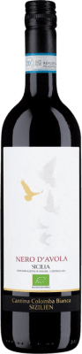 10,95 € 免费送货 | 红酒 Colomba Bianca D.O.C. Sicilia 西西里岛 意大利 Nero d'Avola 瓶子 75 cl