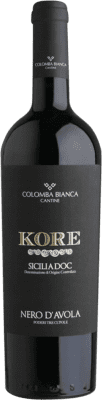 13,95 € Бесплатная доставка | Красное вино Colomba Bianca Kore D.O.C. Sicilia Сицилия Италия Nero d'Avola бутылка 75 cl