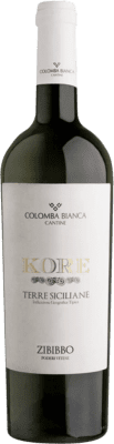 18,95 € 送料無料 | 白ワイン Colomba Bianca Kore D.O.C. Sicilia シチリア島 イタリア Zibibbo ボトル 75 cl