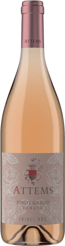 17,95 € Kostenloser Versand | Rosé-Wein Conti Attems Ramato D.O.C. Friuli Friaul-Julisch Venetien Italien Grauburgunder Flasche 75 cl