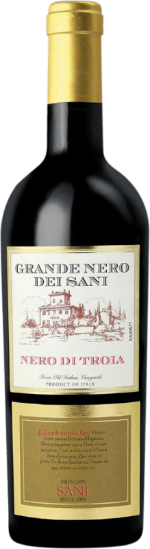 10,95 € Envio grátis | Vinho tinto Contri Spumanti Grande Nero dei Sani I.G.T. Puglia Puglia Itália Nero di Troia Garrafa 75 cl