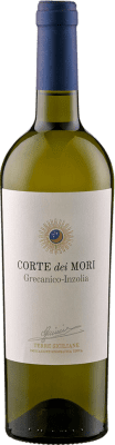 9,95 € Envío gratis | Vino Blanco Corte dei Mori I.G.T. Terre Siciliane Sicilia Italia Inzolia 75 cl