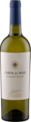 8,95 € Kostenloser Versand | Weißwein Corte dei Mori I.G.T. Terre Siciliane Sizilien Italien Insolia Flasche 75 cl