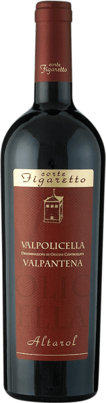 17,95 € Spedizione Gratuita | Vino rosso Corte Figaretto Valpantena D.O.C. Valpolicella Venecia Italia Nebbiolo, Corvina, Corvinone, Molinara, Oseleta, Croatina Bottiglia 75 cl