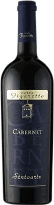 29,95 € 免费送货 | 红酒 Corte Figaretto Sentoarte I.G.T. Venezia Venecia 意大利 Cabernet Sauvignon 瓶子 75 cl