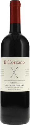 36,95 € Envio grátis | Vinho tinto Corzano e Paterno Rosso I.G.T. Toscana Tuscany Itália Cabernet Sauvignon, Sangiovese Garrafa 75 cl