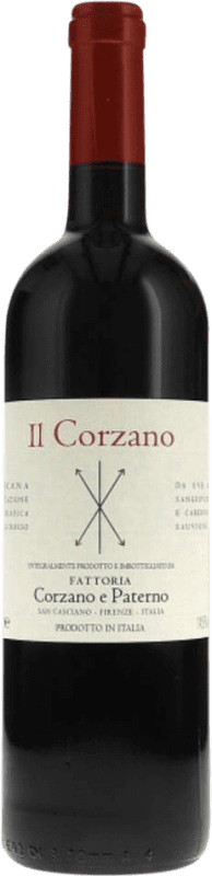 48,95 € Envio grátis | Vinho Tinto Corzano e Paterno I.G.T. Toscana Tuscany Itália Cabernet Sauvignon, Sangiovese Garrafa 75 cl