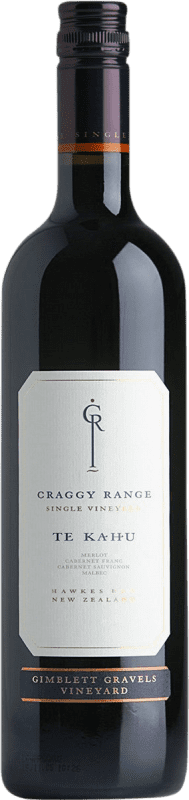 28,95 € Spedizione Gratuita | Vino rosso Craggy Range Te Kahu Gimblett Gravels I.G. Hawkes Bay Hawke's Bay Nuova Zelanda Merlot, Cabernet Sauvignon, Cabernet Franc Bottiglia 75 cl