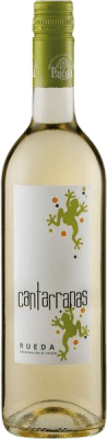 8,95 € Spedizione Gratuita | Spumante bianco Cuatro Rayas Cantarranas D.O. Rueda Castilla y León Spagna Verdejo Bottiglia 75 cl