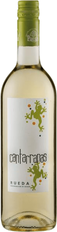 8,95 € Envío gratis | Espumoso blanco Cuatro Rayas Cantarranas D.O. Rueda Castilla y León España Verdejo Botella 75 cl