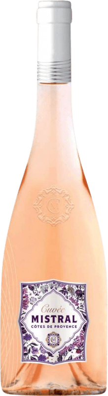 11,95 € Envio grátis | Vinho rosé Dante Rivetti Rosé A.O.C. Côtes de Provence Provença França Syrah, Grenache, Carignan, Nebbiolo, Cinsault Garrafa 75 cl