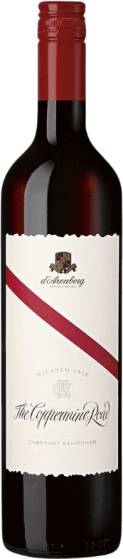59,95 € Envio grátis | Vinho tinto D'Arenberg The Coppermine Road I.G. McLaren Vale McLaren Vale Austrália Cabernet Sauvignon Garrafa 75 cl