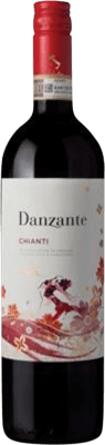 11,95 € Free Shipping | Red wine Danzante D.O.C.G. Chianti Italy Sangiovese Bottle 75 cl