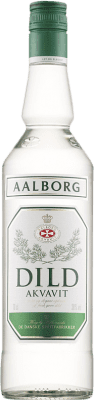 24,95 € Envio grátis | Aguardente Orujo Aalborg Dild Akvavit Dinamarca Garrafa 70 cl