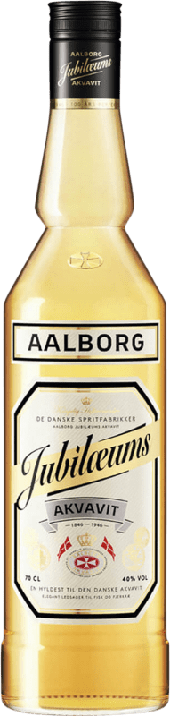 24,95 € Envío gratis | Aquavit Aalborg Jubilaeums Dinamarca Botella 70 cl