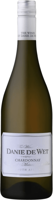 16,95 € Envoi gratuit | Vin blanc De Wetshof Unwooded Matured on the Lees I.G. Robertson Afrique du Sud Chardonnay Bouteille 75 cl