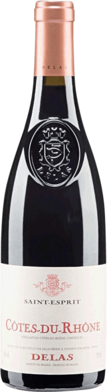 18,95 € Free Shipping | Red Wine Delas Frères Saint Esprit d'Origine A.O.C. Côtes du Rhône Rhône France Syrah — Shiraz, Garnacha — Grenache Bottle 75 cl