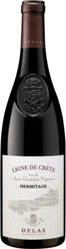 255,95 € 送料無料 | 赤ワイン Delas Frères Ligne de Crête Lieu dit Grandes Vignes A.O.C. Hermitage ローヌ フランス Syrah ボトル 75 cl