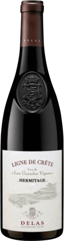 306,95 € Free Shipping | Red Wine Delas Frères Ligne de Crête Lieu dit Grandes Vignes A.O.C. Hermitage Rhône France Syrah — Shiraz Bottle 75 cl