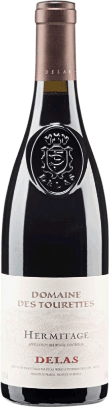 104,95 € 免费送货 | 红酒 Delas Frères Marquise de la Tourette A.O.C. Hermitage 罗纳 法国 Syrah 瓶子 75 cl