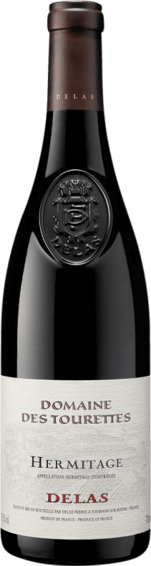 139,95 € Free Shipping | Red Wine Delas Frères Marquise de la Tourette A.O.C. Hermitage Rhône France Syrah — Shiraz Bottle 75 cl