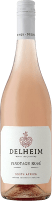 11,95 € Бесплатная доставка | Розовое вино Delheim Rosé Coastal Region Южная Африка Pinotage бутылка 75 cl